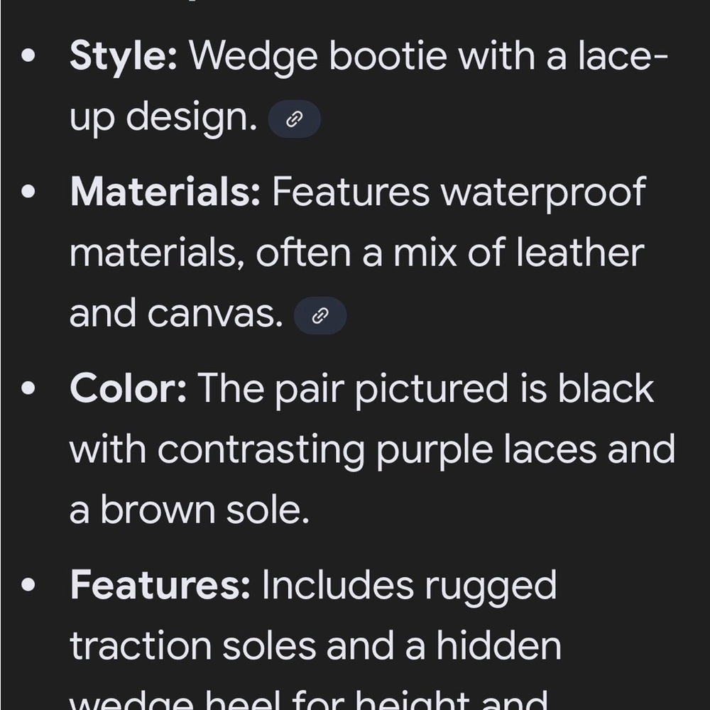 Sorel Black Lace Up Boots with Burgundy Laces -7.5 - Picture 11 of 11